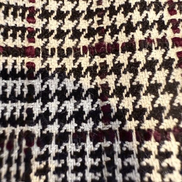 NWT Karl Lagerfeld 3/4 Tulip Sleeve Houndstooth Plaid Sheath Dress Size 2 - Picture 14 of 16